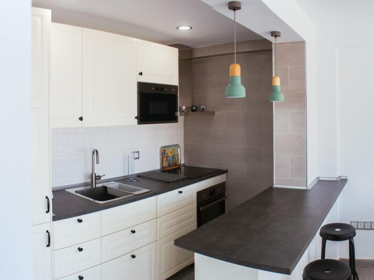 Апартаменты Loft En Residencial 1ª Linea Con Piscina Альгарробо-Коста Экстерьер фото
