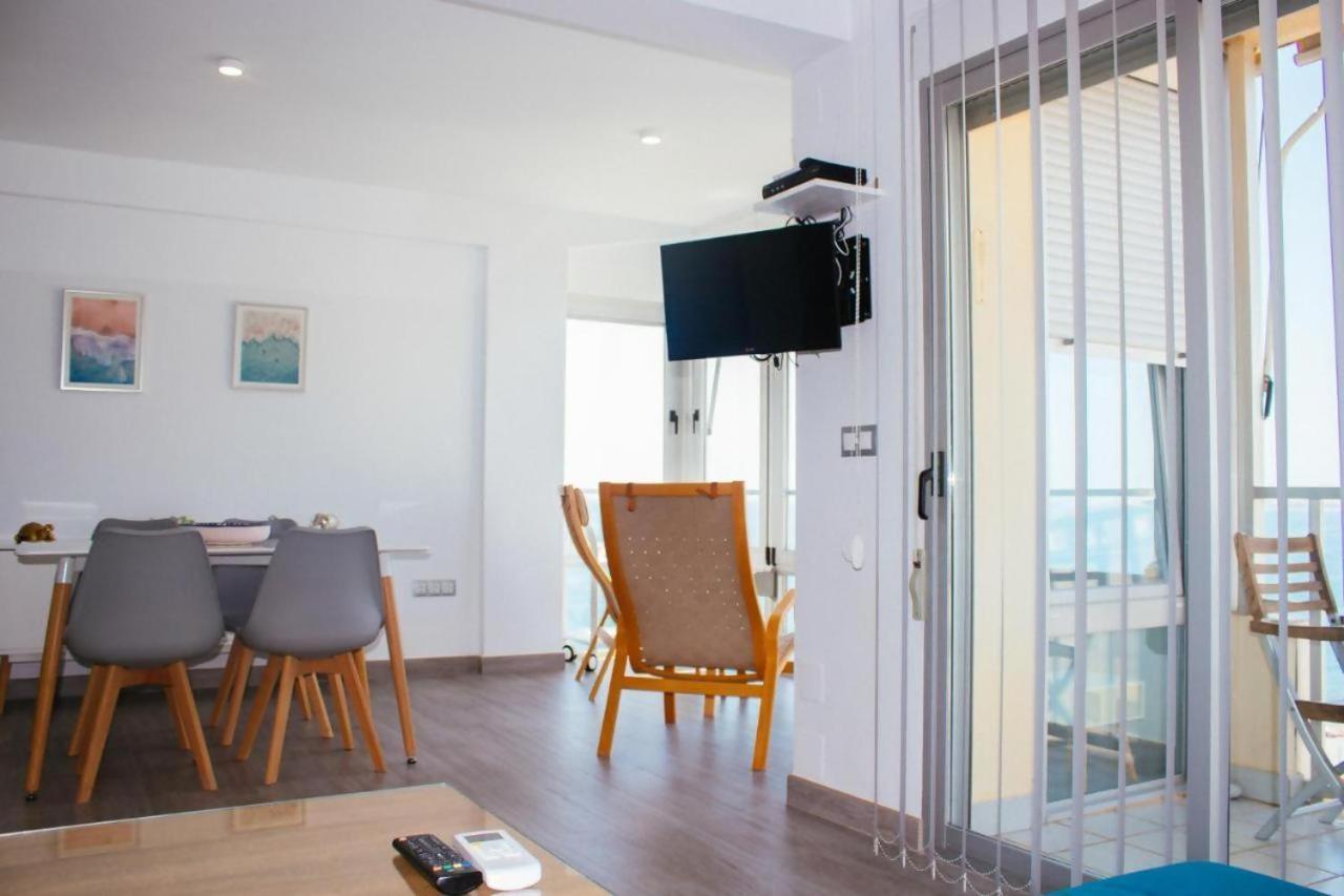 Апартаменты Loft En Residencial 1ª Linea Con Piscina Альгарробо-Коста Экстерьер фото