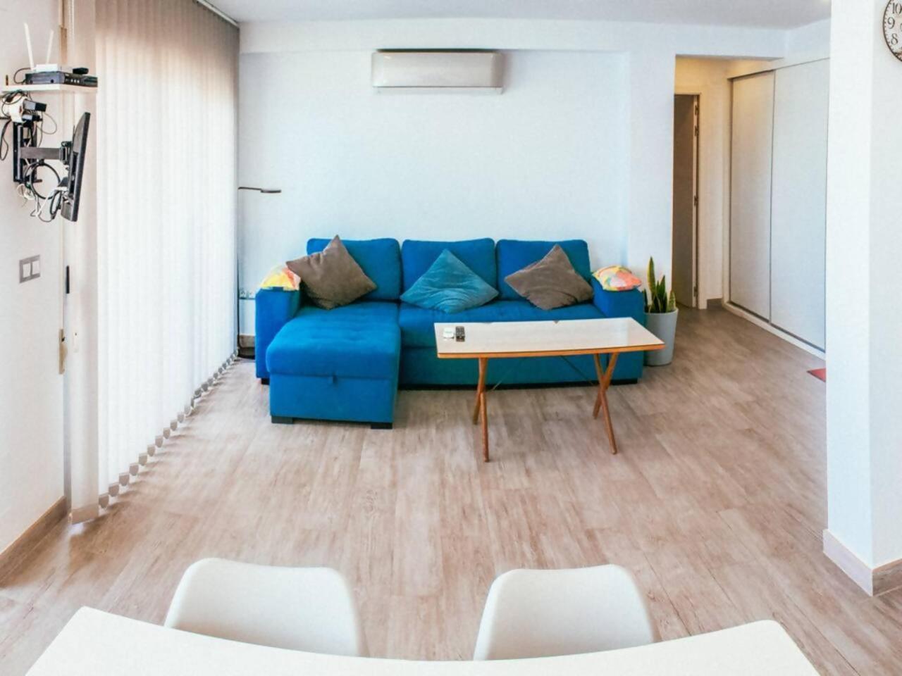 Апартаменты Loft En Residencial 1ª Linea Con Piscina Альгарробо-Коста Экстерьер фото