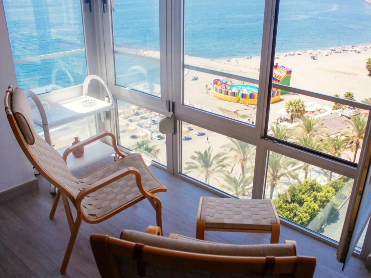 Апартаменты Loft En Residencial 1ª Linea Con Piscina Альгарробо-Коста Экстерьер фото